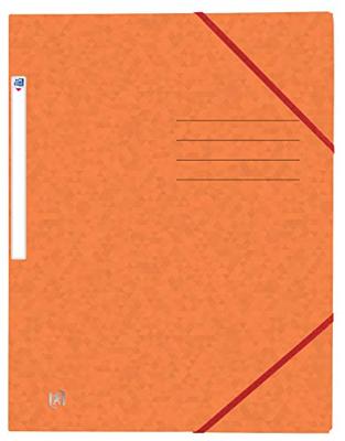 Elastomap oxford top file+ a4 oranje | 10 stuks Elastomap oxford top file+ a4 oranje | 10 stuks