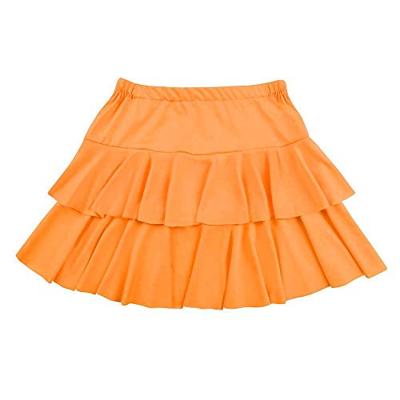 Minirokje Ruffles Oranje - thumbnail