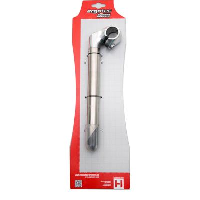 Ergotec stuurpen cat 230/25.4 rvs/alu