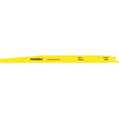 Metabo Accessoires Reciprozaagbladen (5 st.) 280 / 4 mm HCS - 631472000 Metabo Accessoires Reciprozaagbladen (5 st.) 280 / 4 mm HCS - 631472000