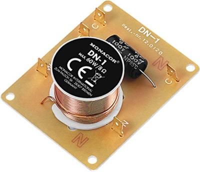 Monacor DN-1 2-weg frequentiescheidingsfilter 8 Ω