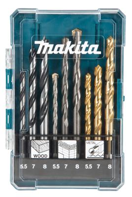 Makita Accessoires D-71978 | Borenset | 9-delig - D-71978