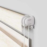VidaXL Zebra rolgordijn 70x230 cm stofbreedte 65,9 cm marmerbeige - thumbnail