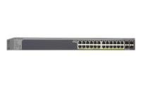NETGEAR GS728TP Switch 24 Port Gigabit Ethernet PoE Switch Smart (Network Switch Managed met PoE en 4 SFP-poorten, ProSAFE Lifetime Garantie) - thumbnail