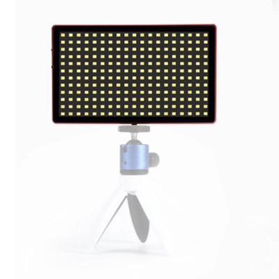 Litu foto L28 Pocket 228 LEDs professionele VLogging fotografie video & Photo Studio Light voor Canon/Nikon DSLR-camera's (rood)
