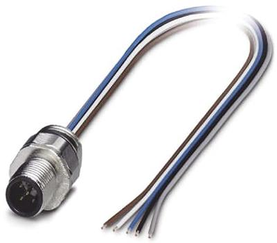 Phoenix Contact 1671124 Sensor/actuator inbouwconnector M12 Aantal polen (sensoren): 5 Stekker, inbouw 0.50 m 1 stuk(s) Phoenix Contact 1671124 Sensor/actuator inbouwconnector M12 Aantal polen (sensoren): 5 Stekker, inbouw 0.50 m 1 stuk(s)
