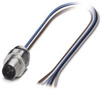 Phoenix Contact 1671124 Sensor/actuator inbouwconnector M12 Aantal polen (sensoren): 5 Stekker, inbouw 0.50 m 1 stuk(s) - thumbnail