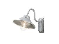 Konstsmide Vega 556-320 Buitenlamp (wand) Spaarlamp, LED E27 60 W Staal - thumbnail