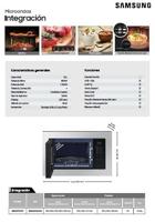 Magnetron Samsung 1 23 L Zwart 800 W - thumbnail