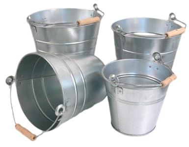 Zinken emmer 8 liter zink