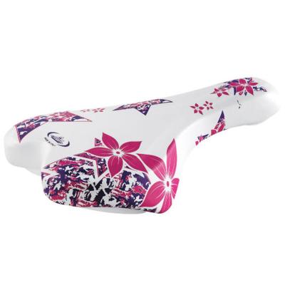 Selle Monte Grappa Monte grappa kinderzadel magic 24" wit/roze