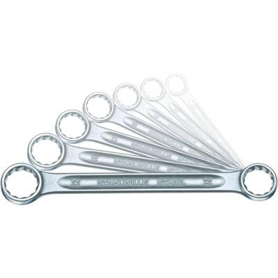 Stahlwille 96410503 2021-07-21 Dubbele ringsleutelset Sleutelbreedte (metrisch) 8 - 22 mm
