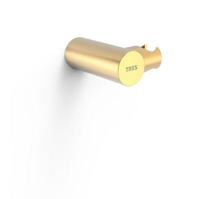 Handdouchehouder Tres Loft | Verstelbaar | Messing | Rond | 24k Goud glans