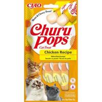 Inaba Ciao Churu Pops kip kattensnack 12 x 15 g - thumbnail