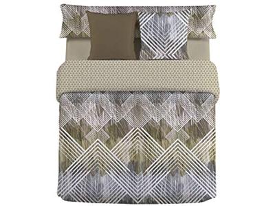 Dekbedovertrek Pierre Cardin SCOTT Beige 144 Draden 150 x 230 cm