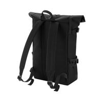 Atlantis BG858 Block Roll-Top Backpack - Black/Black - 28 x 48 x 15 cm - thumbnail