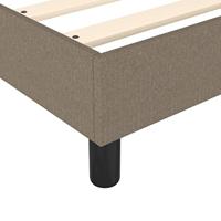 Boxspringframe stof taupe 140x190 cm - thumbnail