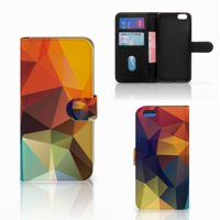 Apple iPhone 6 Plus | 6s Plus Book Case Polygon Color - thumbnail