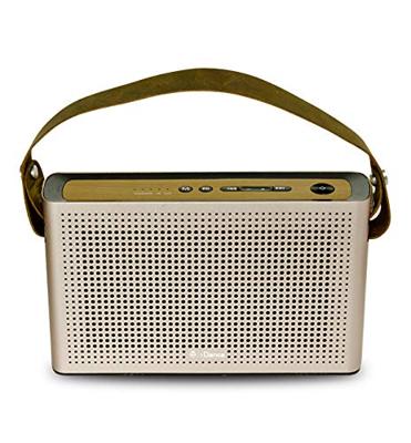 iDance Slim Blue-2 GD Draagbare Radio RosÃ©goud