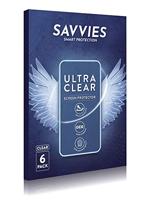Savvies (6 Stuks) Schermbeschermer voor Sigma DP2 Screen Protector Ultra Transparant - thumbnail