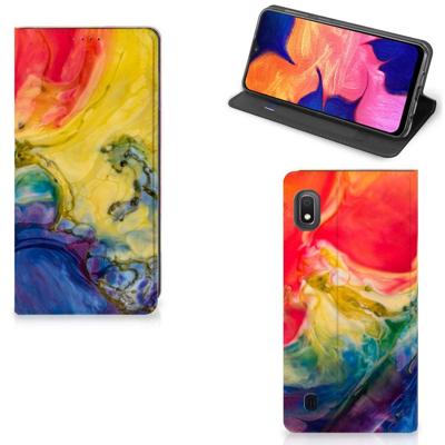 Bookcase Samsung Galaxy A10 Watercolor Dark Bookcase Samsung Galaxy A10 Watercolor Dark