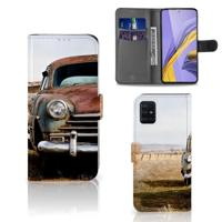 Samsung Galaxy A51 | Telefoonhoesje met foto | Vintage Auto - thumbnail