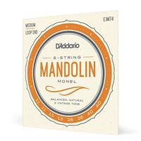 D&apos;Addario EJM74 Monel Medium 11-40 snaren voor mandoline - thumbnail
