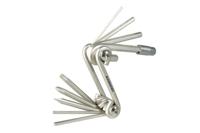 Massi Multifunctioneel gereedschap 10 functies - Zilver - thumbnail
