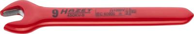 HAZET Enkele steeksleutel · geïsoleerd 450KV-9 · Buiten-zeskant-profiel · SW 9 mm