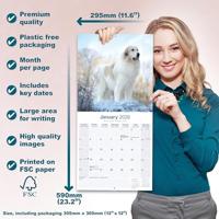 Pyreneese Berghond Kalender 2026 - thumbnail