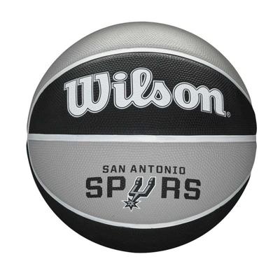 Basketbal Wilson Nba Team Tribute San Spurs Zwart Natuurlijk rubber
