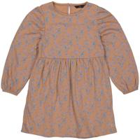 LEVV Little Meisjes jurk - Geerke - AOP bloemen blauw - thumbnail