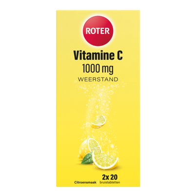 Roter Vitamine C 1000mg Bruistabletten Citroen Duopack