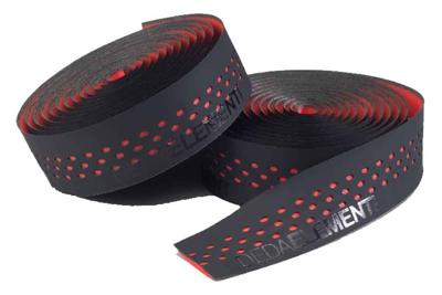Deda stuurtape presa 210x30mm 3mm zwart/rood Deda stuurtape presa 210x30mm 3mm zwart/rood