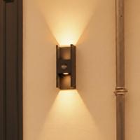 SLV WandspotFlatt zwart met sensor - 1010108 - thumbnail