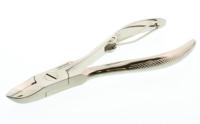 Malteser Nageltang geruite handgreep 12cm nikkel 33 1 Stuks - thumbnail