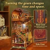Tone-cheer BookNook Spacetime Museum DIY Modelbouw Knutselen - thumbnail