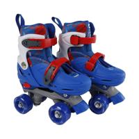 Street Rider rolschaatsen - maat 27-30 - blauw - thumbnail