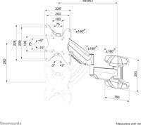 Neomounts tv wandsteun - thumbnail