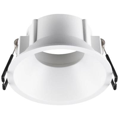 SLV Inbouwring New Tria 75 rond wit - verdiept - zonder fitting 1007489