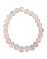 Ruben Robijn Kralenarmband roze kwarts 8mm 1 Stuks - thumbnail