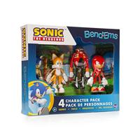 Sonic the Hedgehog Bend-Ems Figure 4-Pack - thumbnail