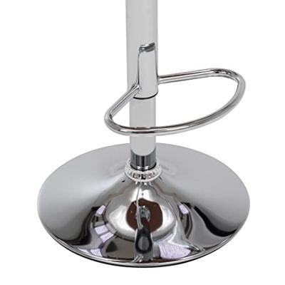 Barkrukken 2 st gebogen hout en stof grijs