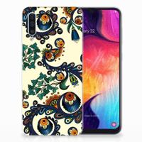Siliconen Hoesje Samsung Galaxy A50 Barok Flower - thumbnail