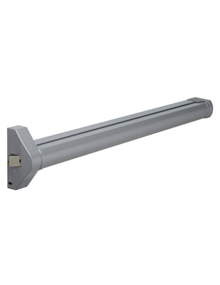 Lips FLBT101E Paniekopener Freedom Line model T | met duwbalk | 1 sluitpunt met nachtschootblokkering | 1160mm kleur zilvergrijs/zilvergrijs - 7225536