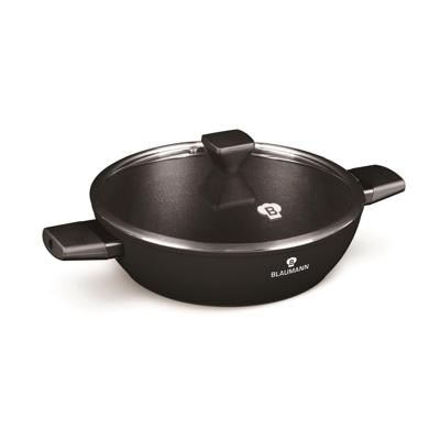 Blaumann black silver braadpan ø28cm Blaumann black silver braadpan ø28cm