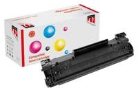 Tonercartridge quantore hp cb436a 36a zwart hc - thumbnail