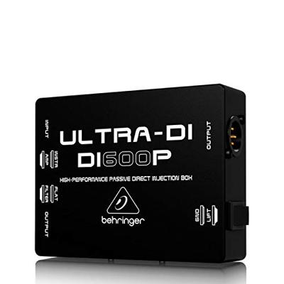 Behringer Ultra-DI DI600P Passieve DI-box Behringer Ultra-DI DI600P Passieve DI-box