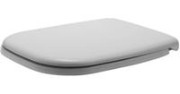 Duravit D-code WC-zitting 43.8x35.9x5cm met softclose - Kunststof - glans wit 0067390000 - thumbnail