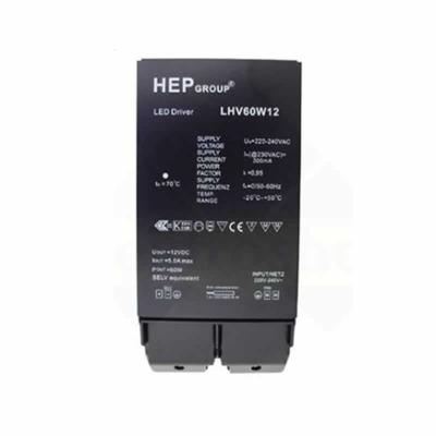 Leddriver constante Spanning 12V max 60W